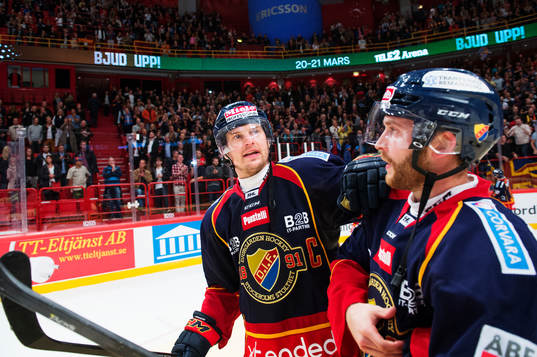 Djurgårdens Joakim Eriksson och Mattias Guter