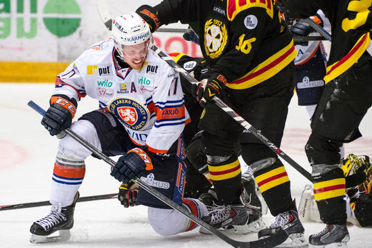 Växjös Alexander Johansson hade problem med Brynäs