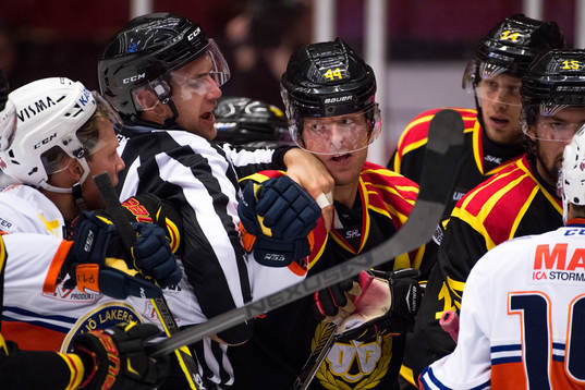 Brynäs Jacob Blomqvist hamnade i bråk