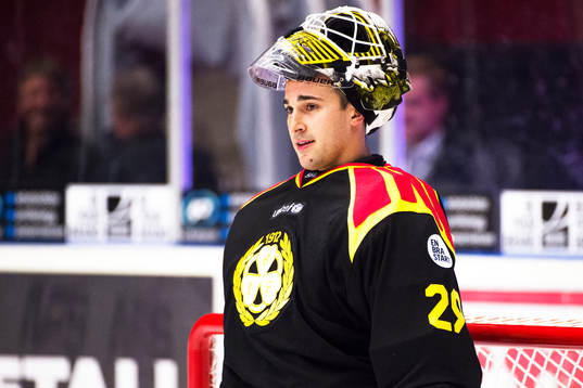 Brynäs målvakt Bernhard Starkbaum