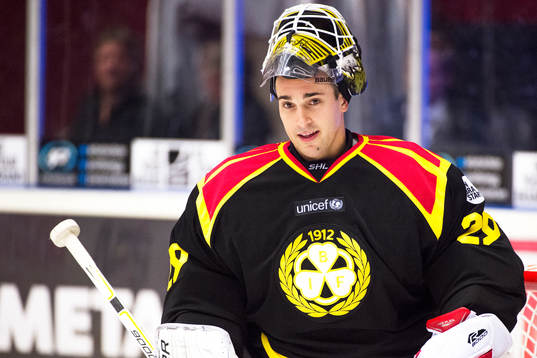 Brynäs målvakt Bernhard Starkbaum