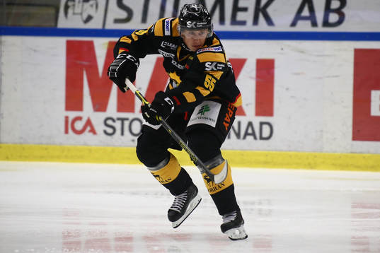 Skellefteås MArtin Sevc med puck