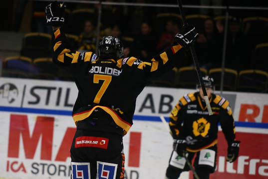 Skellefteås Kirill Kabanov jublar