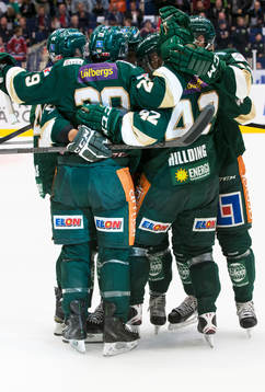 under ishockeymatchen i SHL mellan Färjestad och MODO