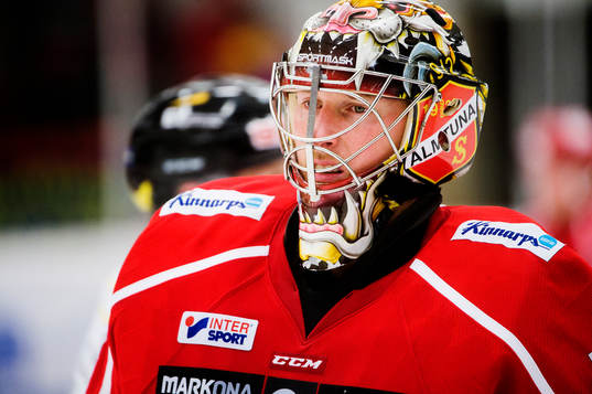Almtunas målvakt Johan Holmqvist