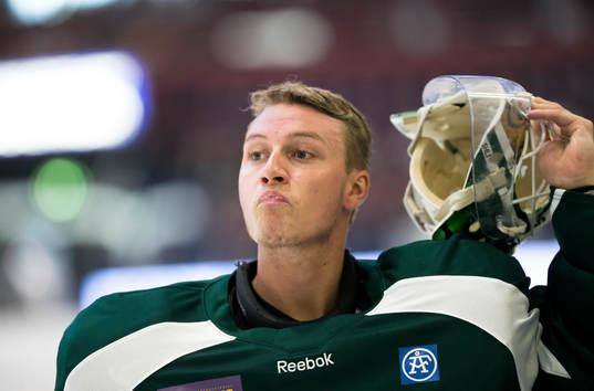 under ishockeymatchen i SHL mellan Färjestad och MODO