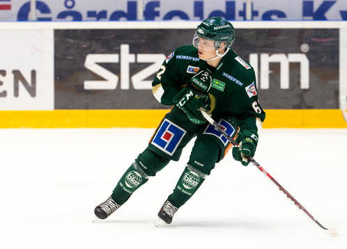 Färjestads Christoffer Forsberg i action