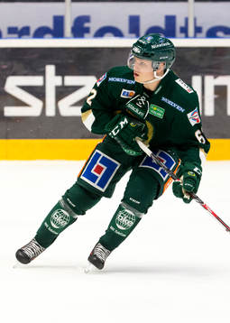 Färjestads Christoffer Forsberg i action
