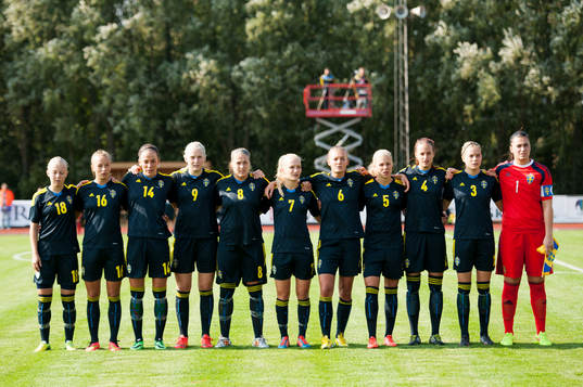 Sveriges Natalie Persson, Maja Norrhamn, Anna Klara Ellen
