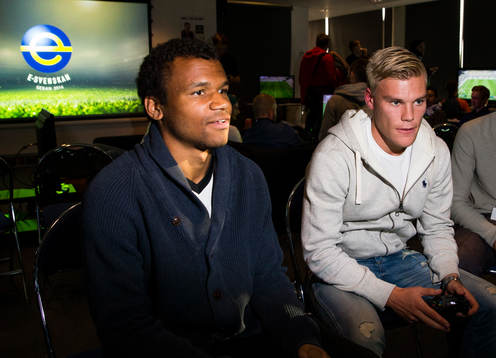 Brommapojkarnas Serge-Junior Martinsson Ngouali och Martin