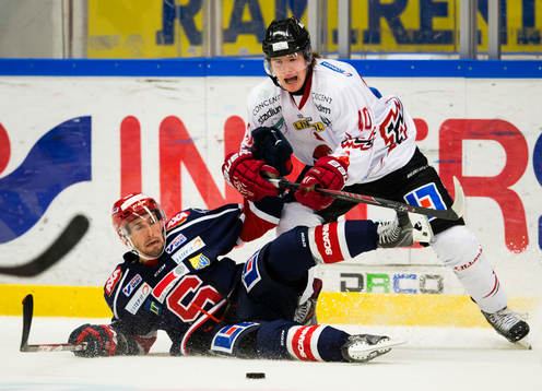 Södertäljes James Sixsmith och Vita Hästens Mattias