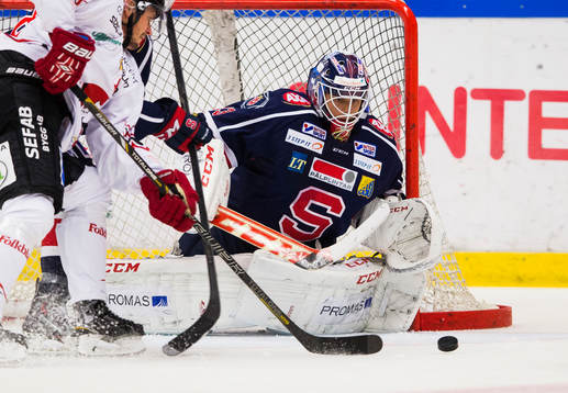 Södertäljes målvakt Sebastian Idoff