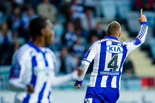 IFK Göteborgs Kjetil Waehler jublar