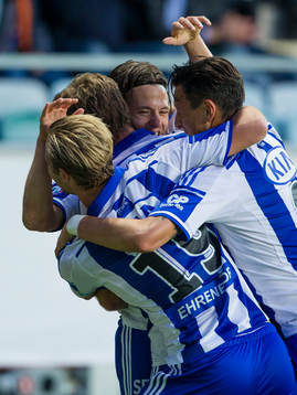 Jubel i IFK Göteborg