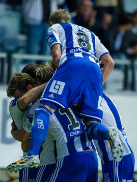 Jubel i IFK Göteborg