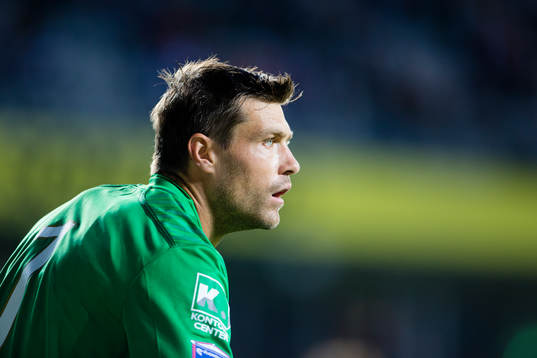 Gefles målvakt Emil Hedvall