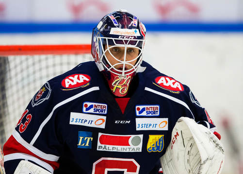 Södertäljes målvakt Sebastian Idoff