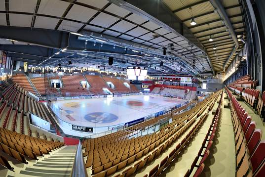 Coop Arena innan ishockeymatchen i SHL mellan Luleå och