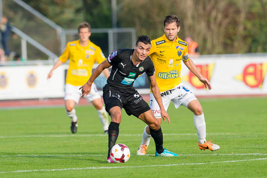 Örebros Ahmed Yasin och Falkenbergs David Svensson