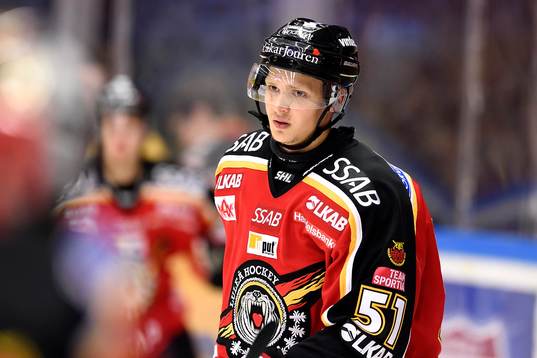 Luleås Kristian Näkyvä på uppvärmningen