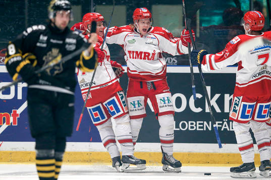 Timrås Ludvig Nilsson jublar
