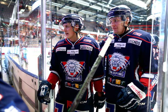 Linköpings Carl Dahlström till höger
