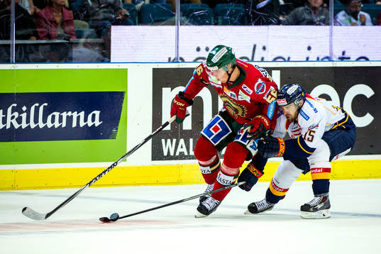 under ishockeymatchen i SHL mellan Frölunda och Djurgården