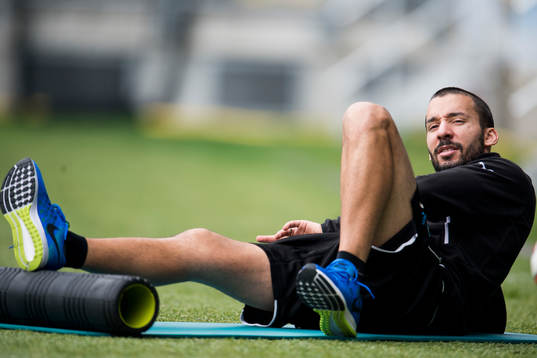 Malmö FFs skadade Guillermo Molins