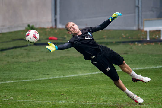 Malmö FFs målvakt Robin Olsen