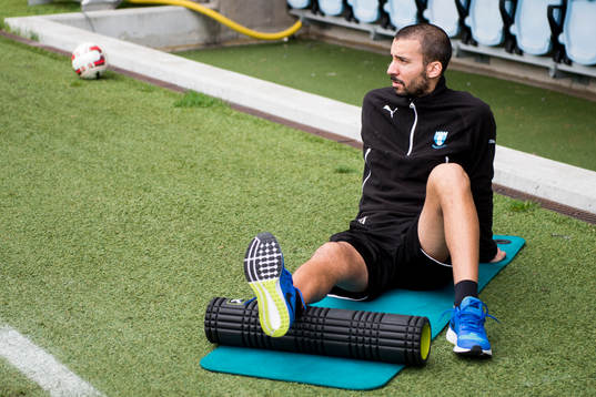 Malmö FFs skadade Guillermo Molins