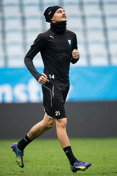 Malmö FFs Erik Johansson