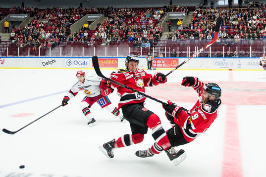 Bläddra bland fler bilder av Ishockey, Hockeyallsvenskan, Malmö Redhawks - Almtuna