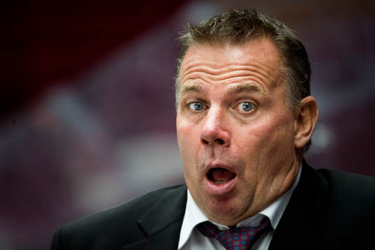 Malmö Redhawks tränare Mats Lusth
