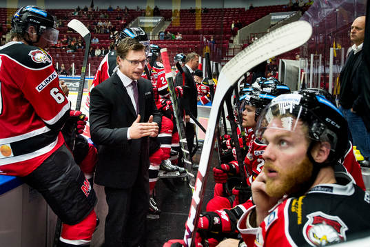 Malmö Redhawks assisterande tränare Björn Hellkvist
