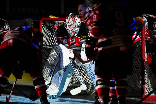 Malmö Redhawks målvakt Jonas Gunnarsson