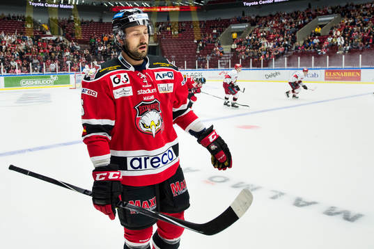 Malmö Redhawks Colin Stuart deppar