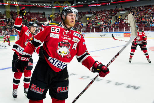 Malmö Redhawks David Liffiton och Nicklas Jadeland