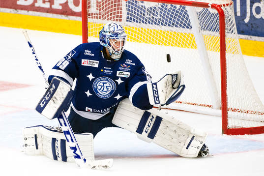 Leksands målvakt Oscar Alsenfelt