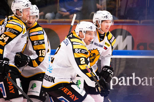 Skellefteås Anton Lindholm, Andrew Calof, Erik Andersson