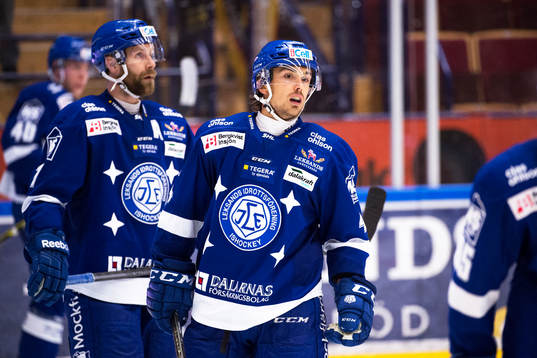 Leksands Johan Svedberg och Robin Gartner