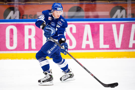 Leksands Veli-Matti Savinainen på uppvärmningen före