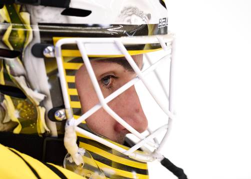 Brynäs målvakt Bernhard Starkbaum
