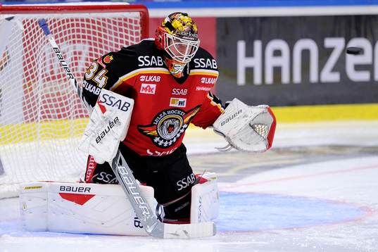 Luleås målvakt Joel Lassinantti