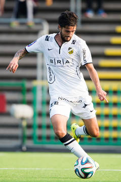 under fotbollsmatchen i Allsvenskan mellan Brommapojkarna