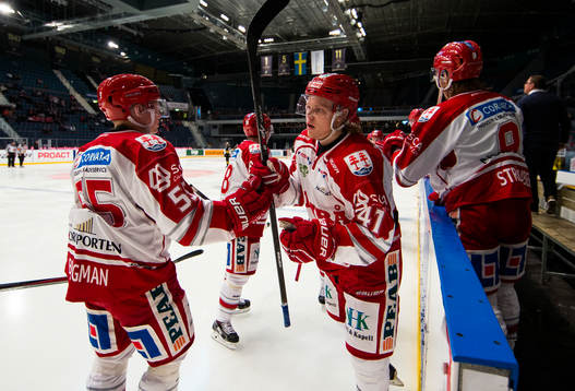 Timrås Andreas Borgman jublar