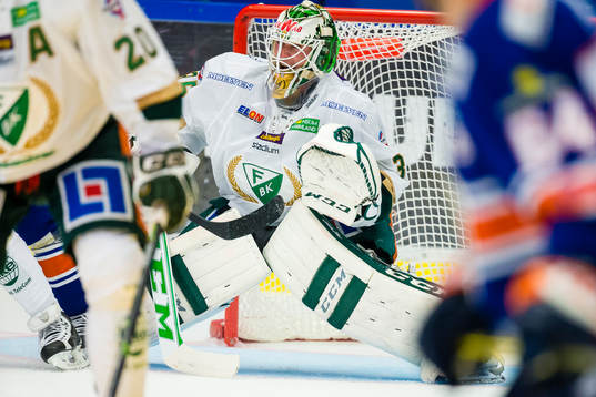 Färjestads målvakt Fredrik Petterson-Wentzel