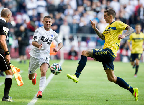 Bashkim Kadrii, FCK and Daniel Agger, BIF