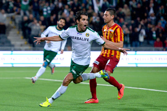 Hammarbys Lars Fuhre jublar