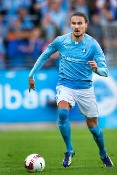 Malmö FFs Erik Johansson