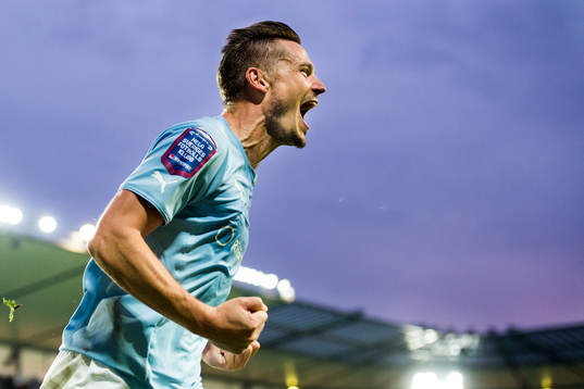 Malmö FFs Markus Rosenberg jublar